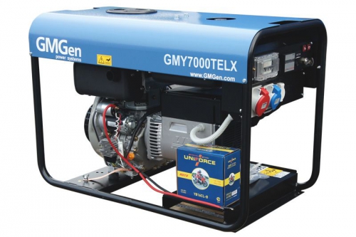 Дизель генератор GMGen Power Systems GMY7000TELX