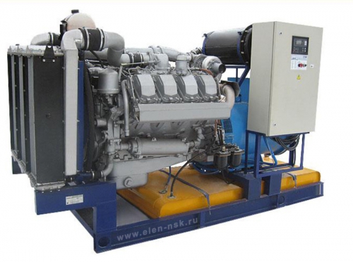 Дизель генератор ЯМЗ 250 кВт с двигателем ЯМЗ 240НМ2