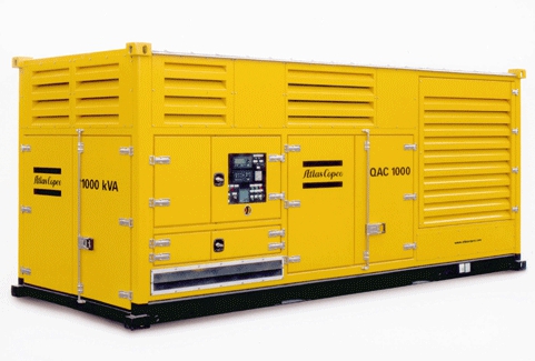 Дизель генератор Atlas Copco QAC 1000 (800 кВт)