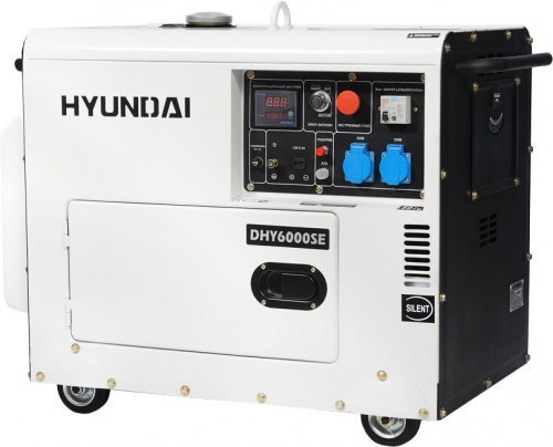 Дизель генератор Hyundai DHY 6000SE