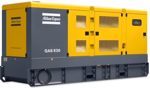 Дизель генератор Atlas Copco QAS 630 (503 кВт)