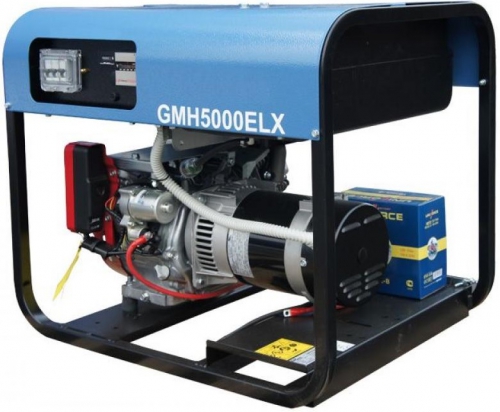 Бензогенератор GMGen Power Systems GMH5000ELX