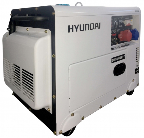 Дизель генератор Hyundai DHY 8500SE-T