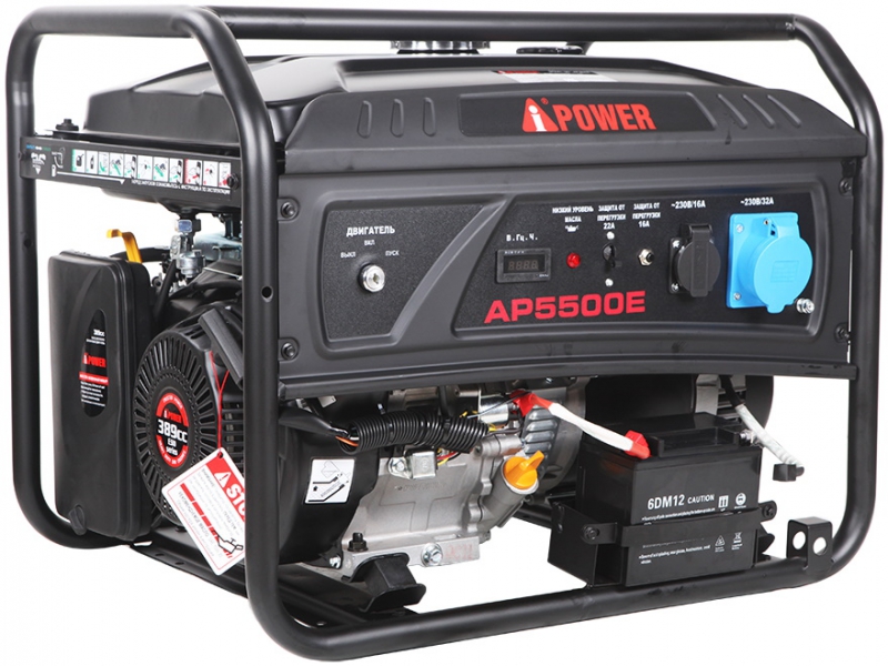 Бензогенератор A-iPower AP5500E