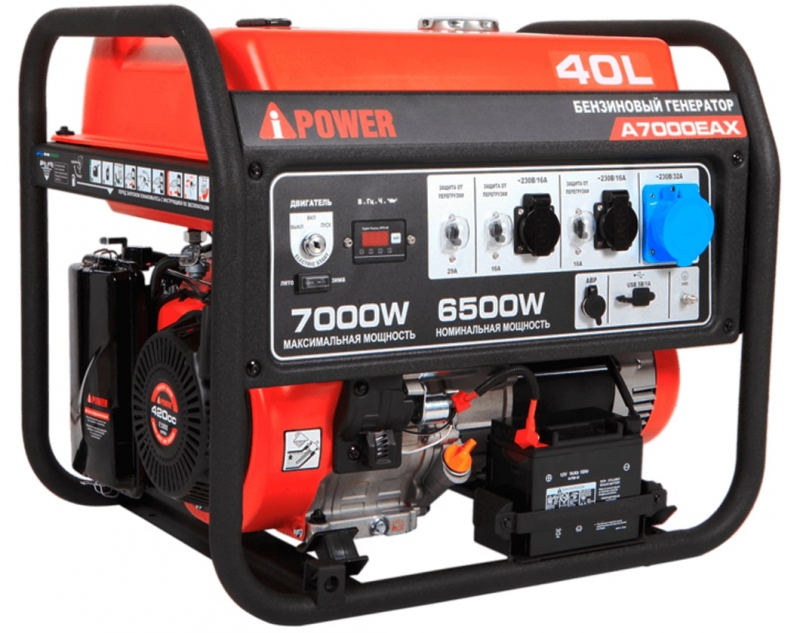 6 кВт A-iPower A7000EAX