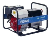 Бензогенератор SDMO HX 5000 TC (HX 5000 TS)